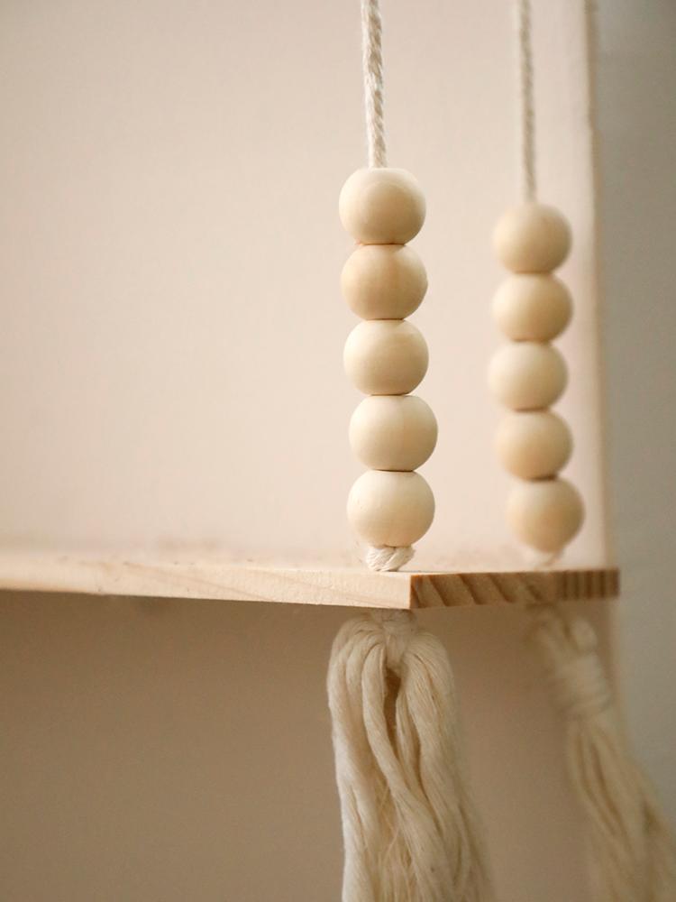 Wooden Storage Rack Wall Hanging Shelves Plant Floating Wall Shelf Rustic Wood Shelves Bedroom Living Room Home Decorations Gift