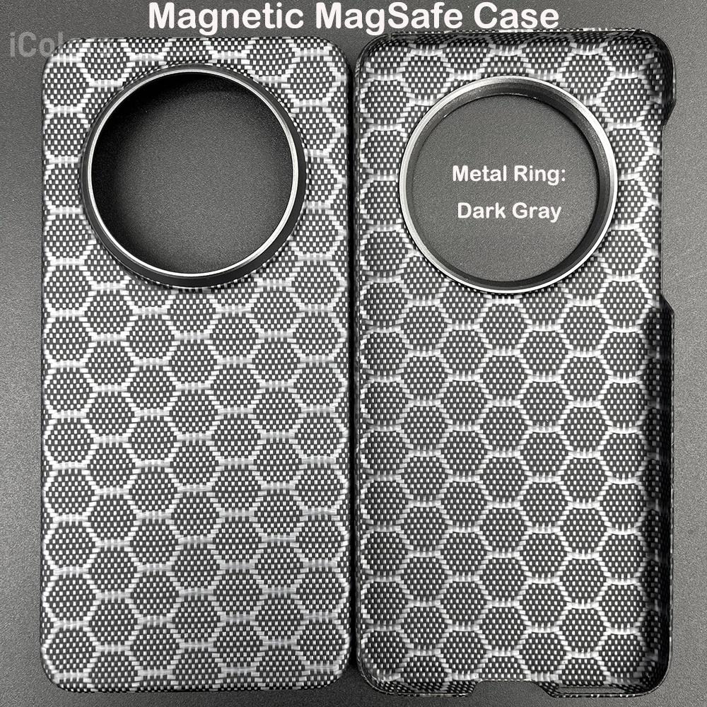 For Huawei Mate 70 Pro /70 Genuine Carbon Fiber Case Ultra Thin Aramid Fiber Case Lightweight Magnetic Cover Durable Sturdy