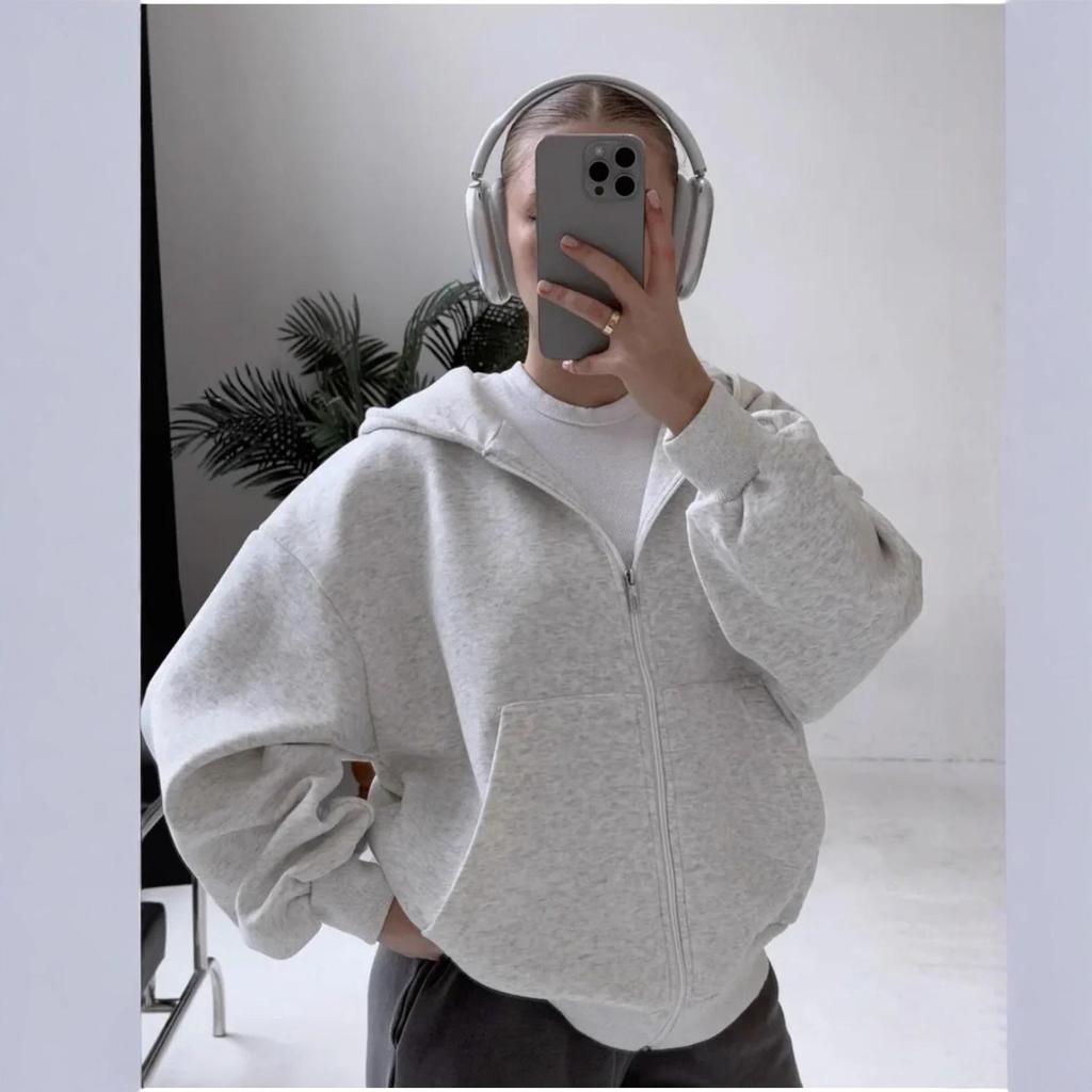 Unisex Retro American Velvet Thickened Zipper Hoodie: Spring/Autumn 2025