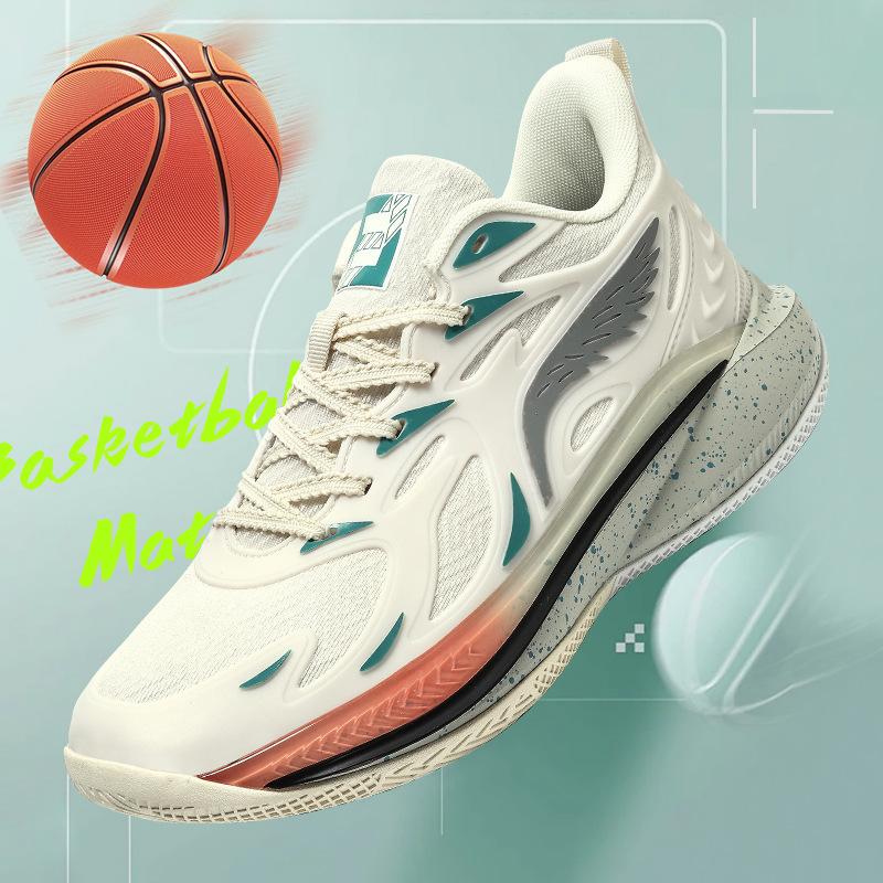 Sonic 12 Luminous Basketball Shoes Men's Trend Sports Shoes Versatile Couple Mesh Breathable Actual Combat Training Shoes