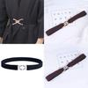 Modern Elastic Waist Belt For Women With Versatile Triangle Buckle In Colors Multiple