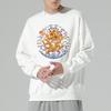 Kaiserlicher Fünfkrallen-Drachen Tuschemalerei Hoodie: Chinesischer Stil Langarm Tiger Muster für Herren