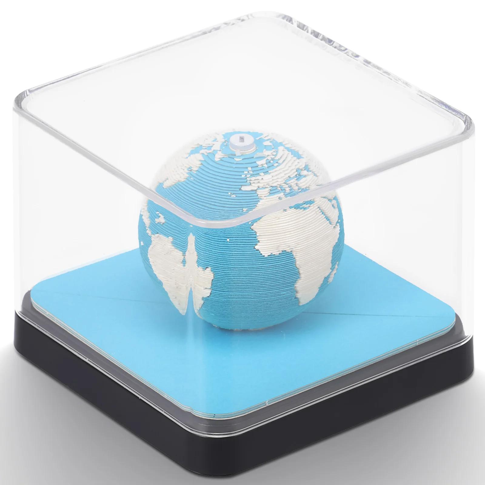 

3D Calendar 2026 Creative Paper Time Piece Calendar Multifunctional DIY 3D Memo Pad for Holiday Home Office Desktop Decoration синій