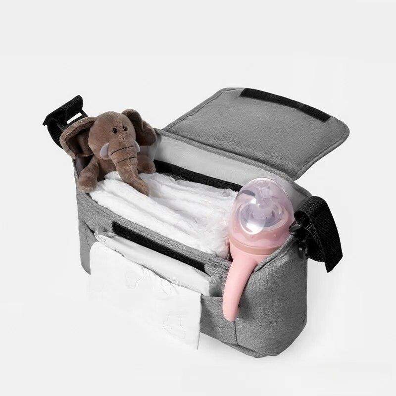 Baby Stroller Hanging Bag Storage Bag, Multifunctional Large Capacity Storage Bag, Stroller Hanging Bag, Mommy Bag
