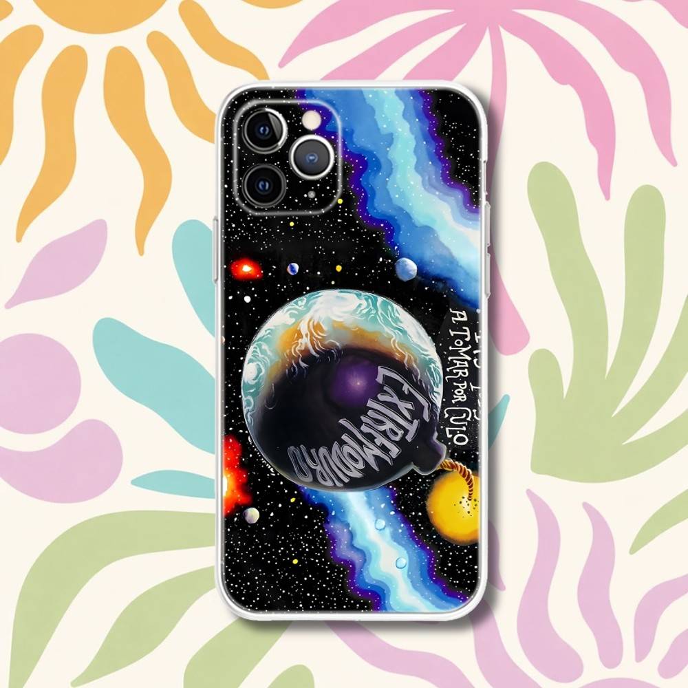 E-Extremoduro Rock Band Transparent Phone Case For iPhone 17,13,15,12,11,14,16 Pro Max Mini 7,8 Plus SE4,17E Air Cover Fundas
