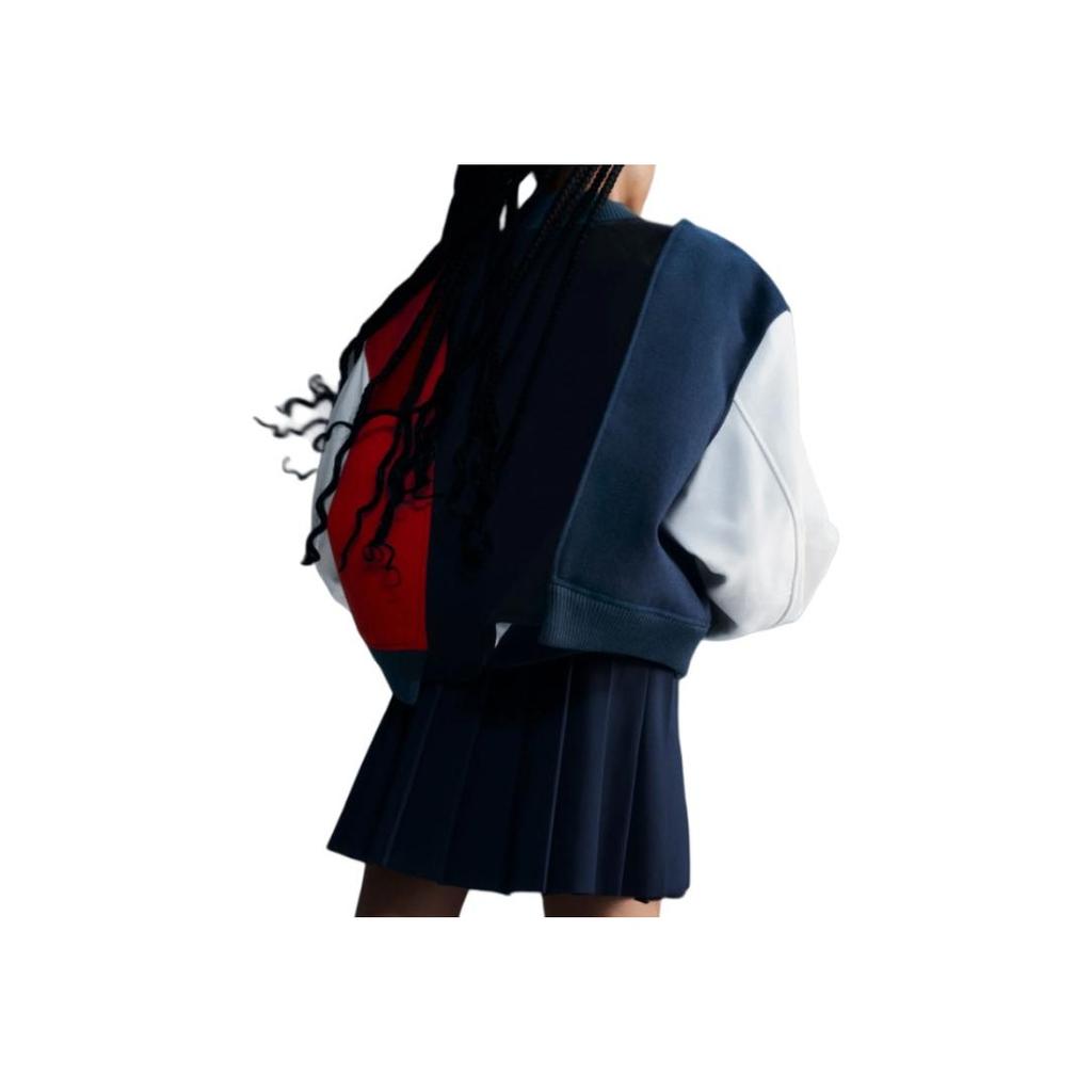 New Nike Women's By Yoon Women's Oversized Varsity Jacket FZ0280-010