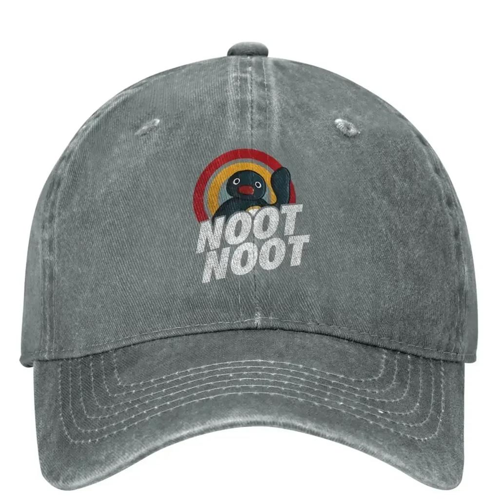 Pingu Noot Noot Baseball Cap Stylish Men Adult Hip Hop Hats Sun Visors Kpop Rock Snapback Cap Gift