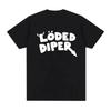 DIÁRIO DE UM BANANA Camiseta Masculina Marca Tee Shirt Homens Verão Algodão Manga Curta Camisetas Oversized Harajuku Casais