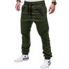 Men's Sports Pants Spring Autumn Trendy Versatile Casual Foot Trousers Fashionable Cotton Woven Sweatpants Men