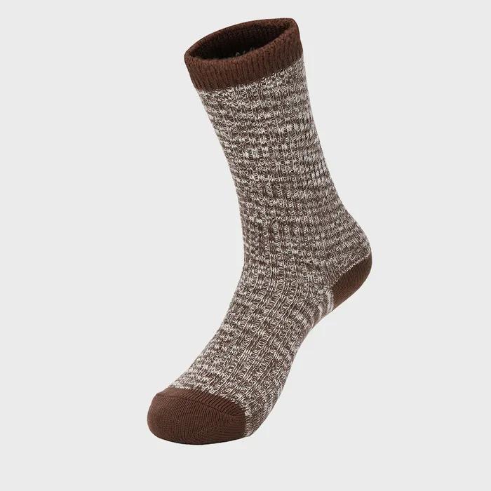 Outdoor Tweed High Socks (BROWN)