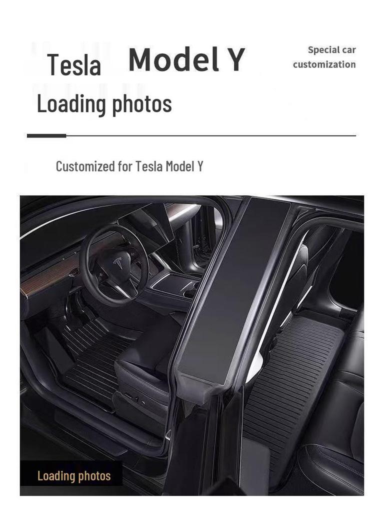 Tesla Model Y/3 Facelift Left-Hand Drive HK TPE Odorless Floor & Trunk Mats