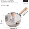 KOMBBACH Lightweight 304 Stainless Steel Yukihira Pot