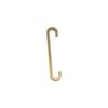 3D Brass Toilet Door Sign Toilet Doorplate Bathroom Signage WC Plaque Restroom Sign Toilet Symbol
