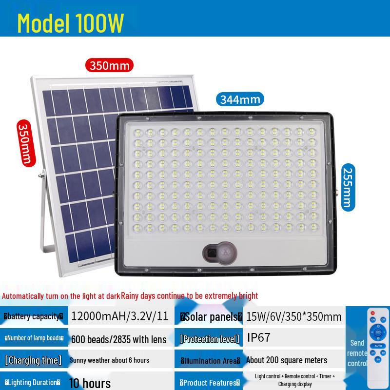 

JUN YONG LIGHTING Solar Outdoor Garden Street Light