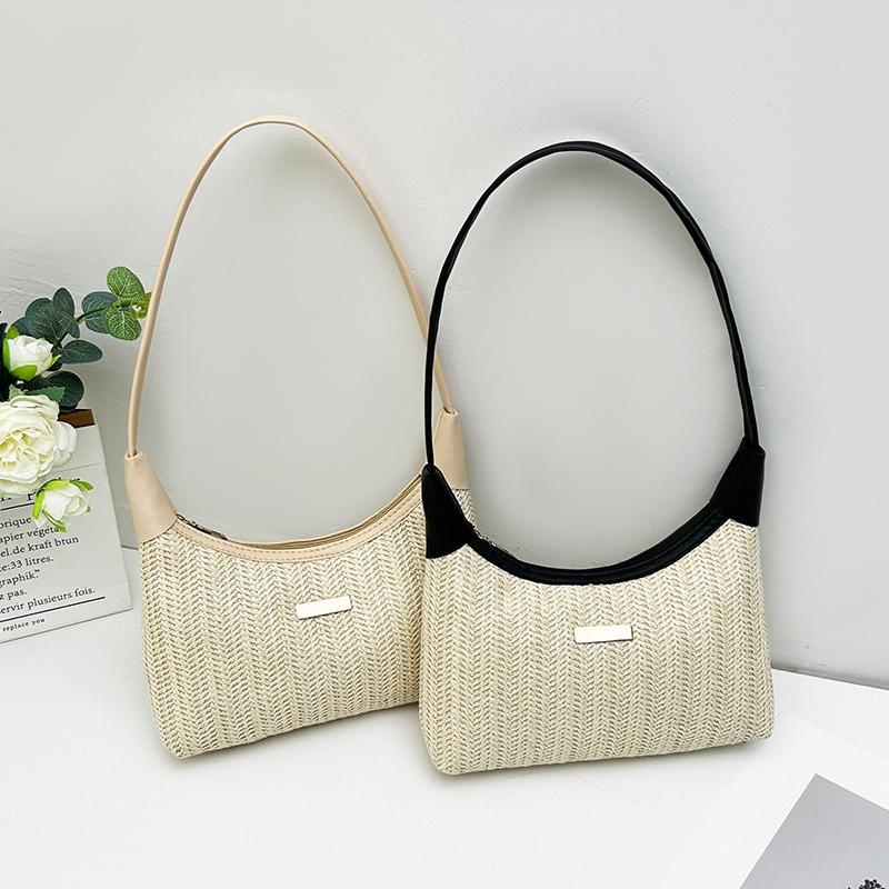 Today's popular niche straw bags for women's new summer versatile messenger bags go out small bags
