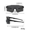 Rimless Sports Protective Sunglasses Men Fashion Mirror Outdoor Cycling Goggle  New Women Anti-UV Windproof Shades