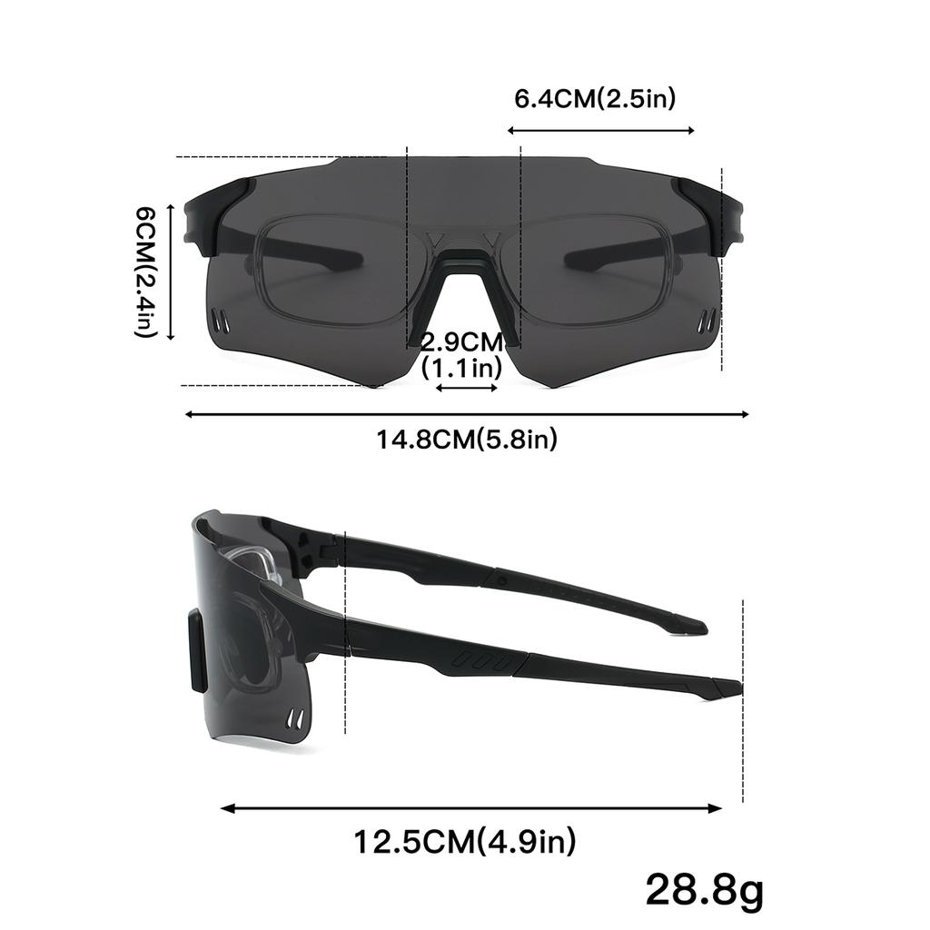 Rimless Sports Protective Sunglasses Men Fashion Mirror Outdoor Cycling Goggle New Women Anti-UV Windproof Shades