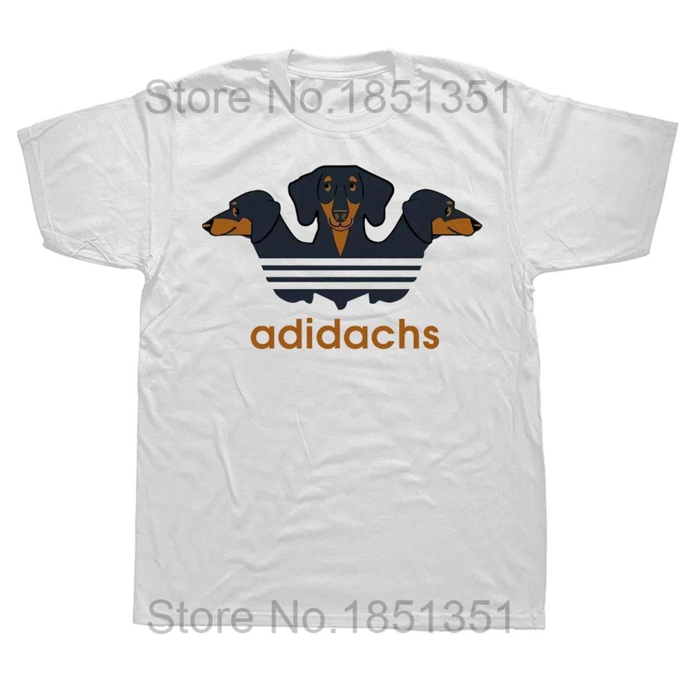 Unissex Bonito Dachshund Engraçado Design Wiener Dog Lovers Pet Puppy Camisetas Gráfico Streetwear Manga Curta Presentes de Aniversário Verão T-shirt