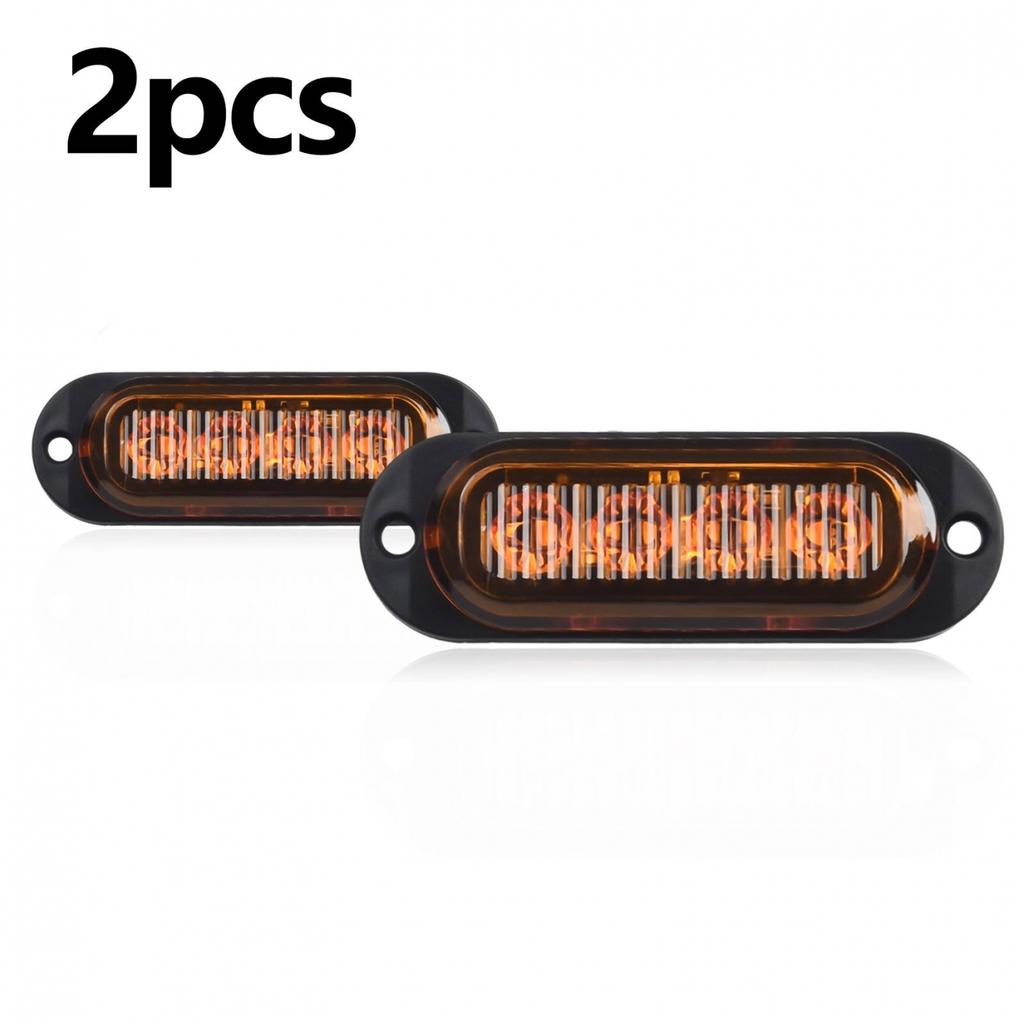 Clearance Light LED Side Marker Lights Yellow Parts