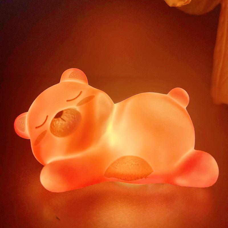 Cute Cartoon Night Light - Mid-Autumn Souvenir Toy, Popular Street Stall Item