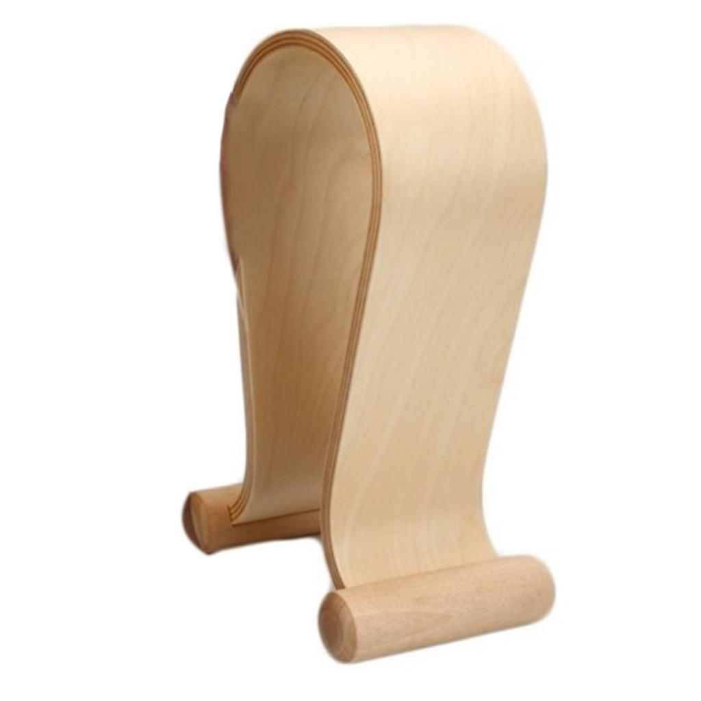 

Классическая деревянная подставка для наушников, держатель для наушников, вешалка из орехового дерева, дисплей для наушников всех размеров 1