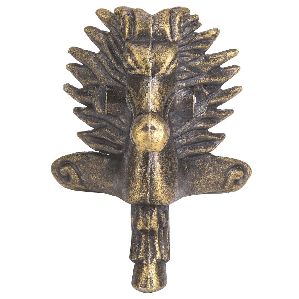 8PCS Horse Head Shaped Wooden Box Feet Leg Furniture Leg Corner Bracket Protector