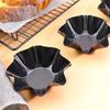 Tortilla Pan Set Tortilla Shell Pans Nonstick Carbon Steel Taco Salad Bowl Makers Flower-shaped Cake Mold