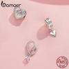 BAMOER 925 Silver Charm Spiritual Heart Infinity Pendant fits Charm Bracelets, 925 Silver Lucky Charm SCC1745