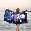 1pc Casper2 Beach Towel, Beach and Seaside Swimming Pool Equipment, Fashion Pattern, Rectangular, Travel Essentials