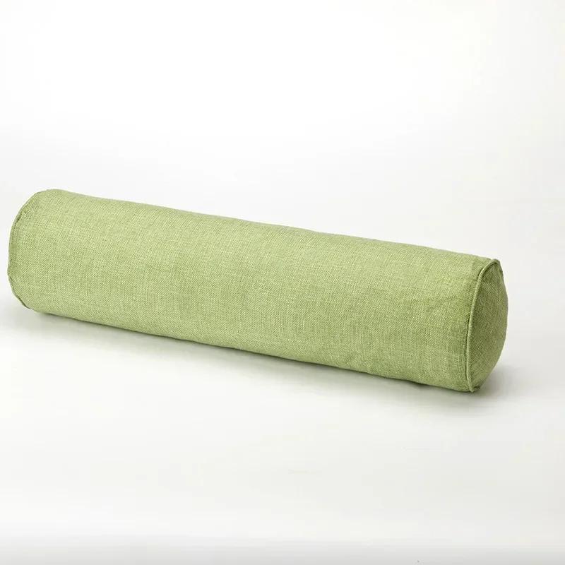 Long Pillow Inner Round Body Cushion Pad Rectangular Sleep Nap Pillow Imitation Cotton Linen Cushion Home Bedroom Accessories