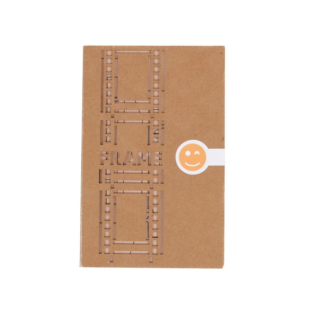 JollyLook 3-Sided Photo Frame for Instax Mini, Natural Wood, JLK008