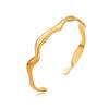 [Bracciale Ondulato Barocco Vintage Aperto Regolabile Unisex per Coppia]