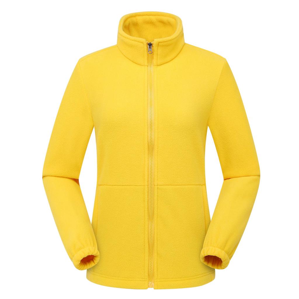 Women's Fleece Jacket Polar Fleece Jacket Outdoor Jacket Spring Autumn and Winter Double-sided Thickened Sweater Cardigan