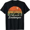 Retro Zookeeper Costume African Animals Wild Savanna Kids T-Shirt