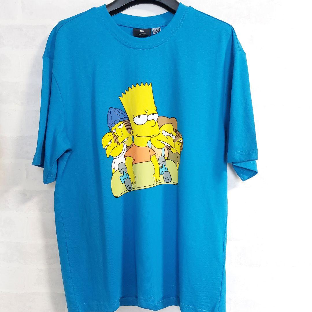 

[USED] H&M Simpsons T-shirt, size M, anime, rare, skateboard, streetwear