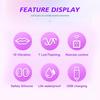 Vibrating Plug Anal Vibrator Buttplugs Male Prostate Massager Women Vaginal Massage With LED Light Anus Sex Toy For Men Gay
