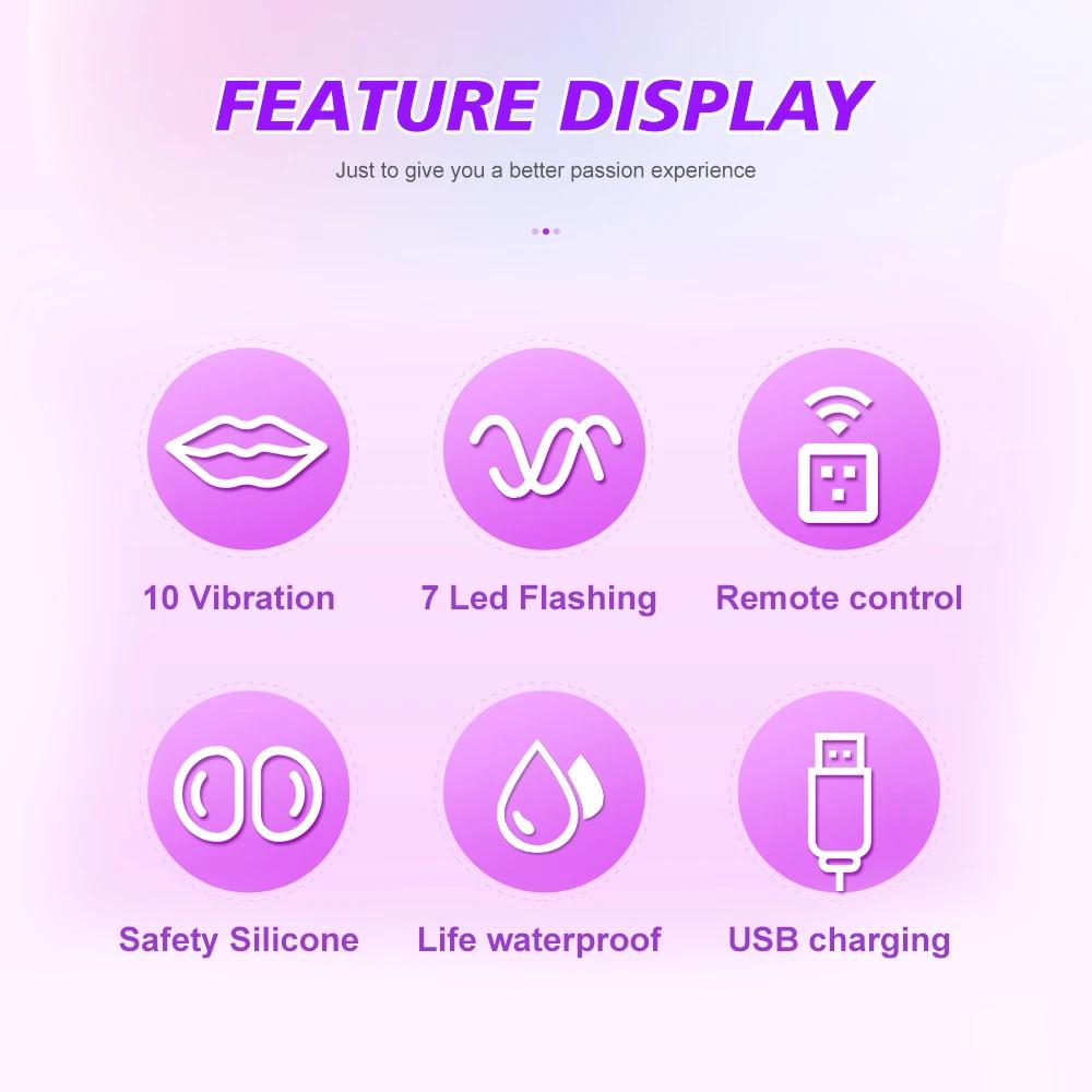 Vibrating Plug Anal Vibrator Buttplugs Male Prostate Massager Women Vaginal Massage With LED Light Anus Sex Toy For Men Gay