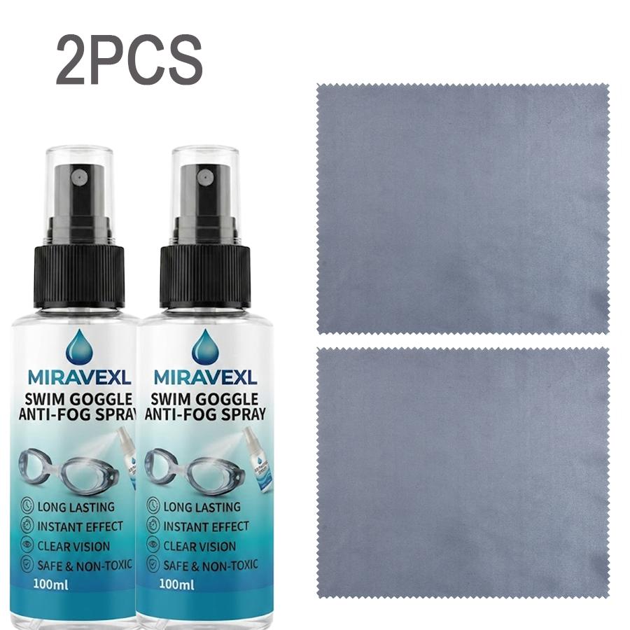 Anti-Fog Spray for Goggles/Glasses: Cameras/Windshields/Telescopes – Bathroom Mirrors, All-Scene Anti-Fog Protection