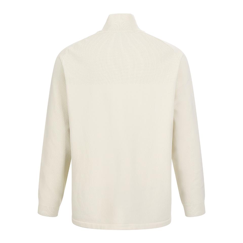 BOSE Big Logo Organic Cotton Zipper Neck Knit 50471807_131
