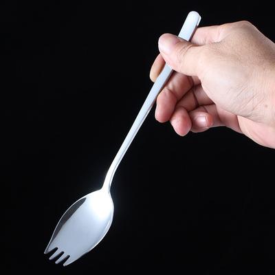 Tenedor de acero inoxidable 304, cuchara para uso doméstico, cuchara para ensalada, tenedor para pastel, tenedor para fruta, tenedor occidental, vajilla