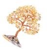 Crystal Stone Money Tree Sculpture Lucky Tree Enhancing Luck and Prosperities for Home or Office Display