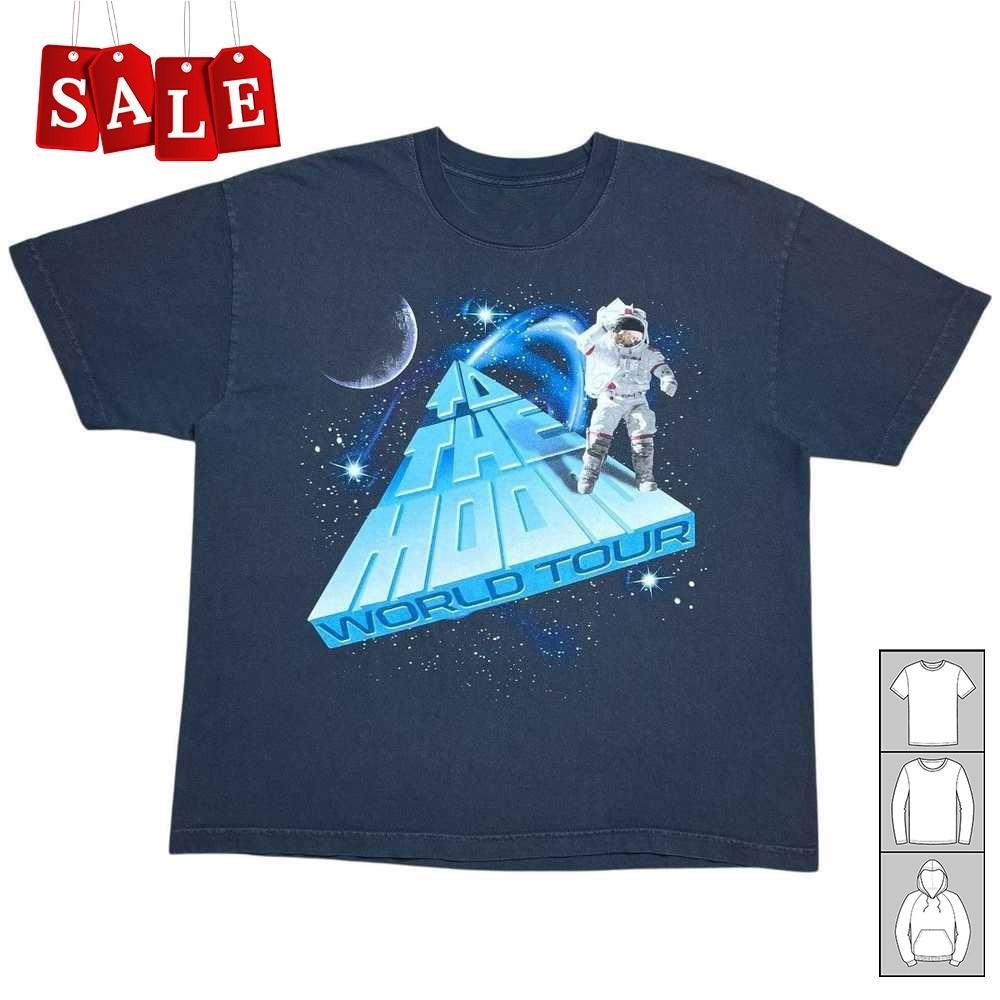 New Kid Cudi To The Moon World Gift For Fans Unisex S-5XL Shirt UK191 Unisex T-Shirt XXL