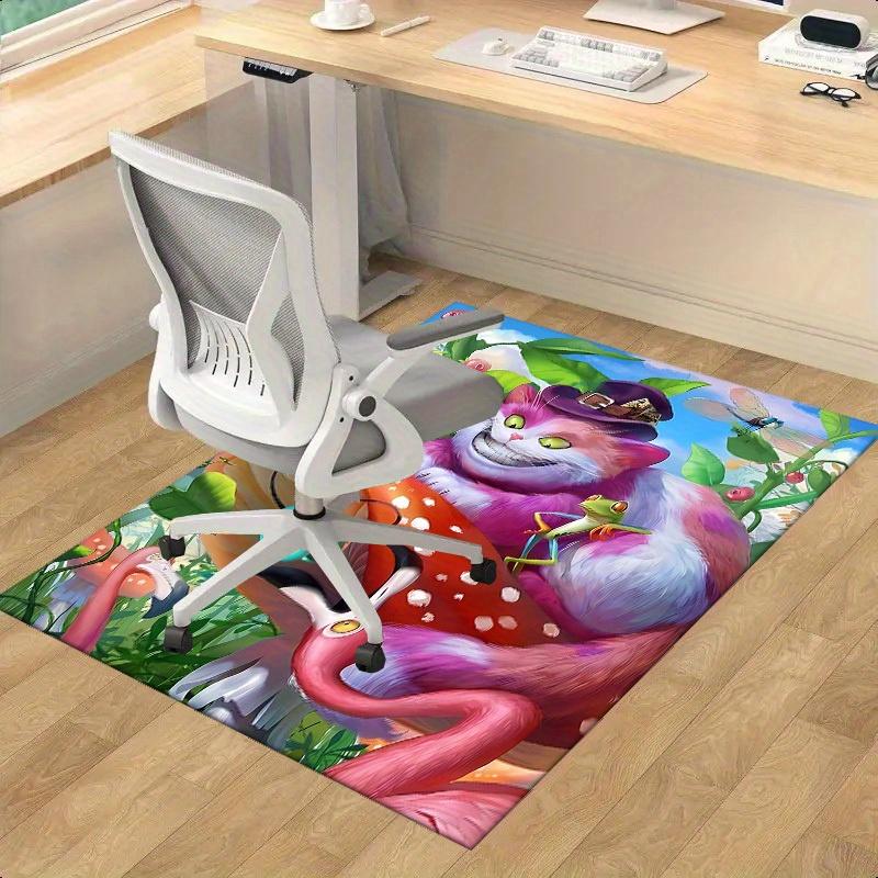 1pc,Alice in Wonderland Inspired Fantasy Carpet - Perfect for Home, Office, or Outdoor Use - A Magical Gift Idea! 60cm by 90cm