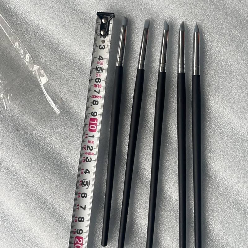 Composite Dental Adhesive Resin Cement Tooth Silicone Brush Pen 5 Pcs