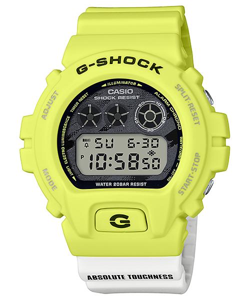 

Casio G-SHOCK Men s Resin 200M Water Resistant Digital Shock Resistant Quartz Watch DW-6900TGA-9