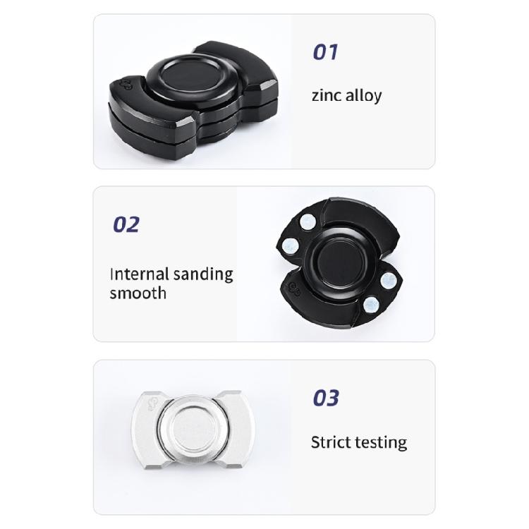 Metal Fingertip Spinner Clickers Toy for Adult Stress Reduce Magnetic Rotating Spinner Decompressing Toy for Relaxation