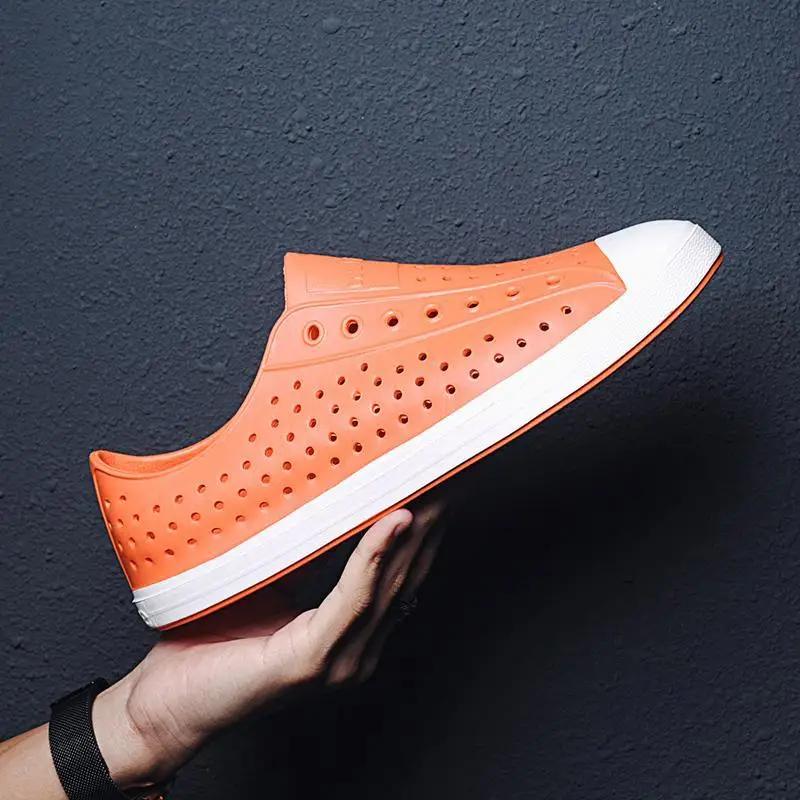 Fashion Height Male Shoe Hole Shoes Beach with Platform Buy New Fashion Color Non-slip Breathable Clearance Sale Open Toe Men's Sandal