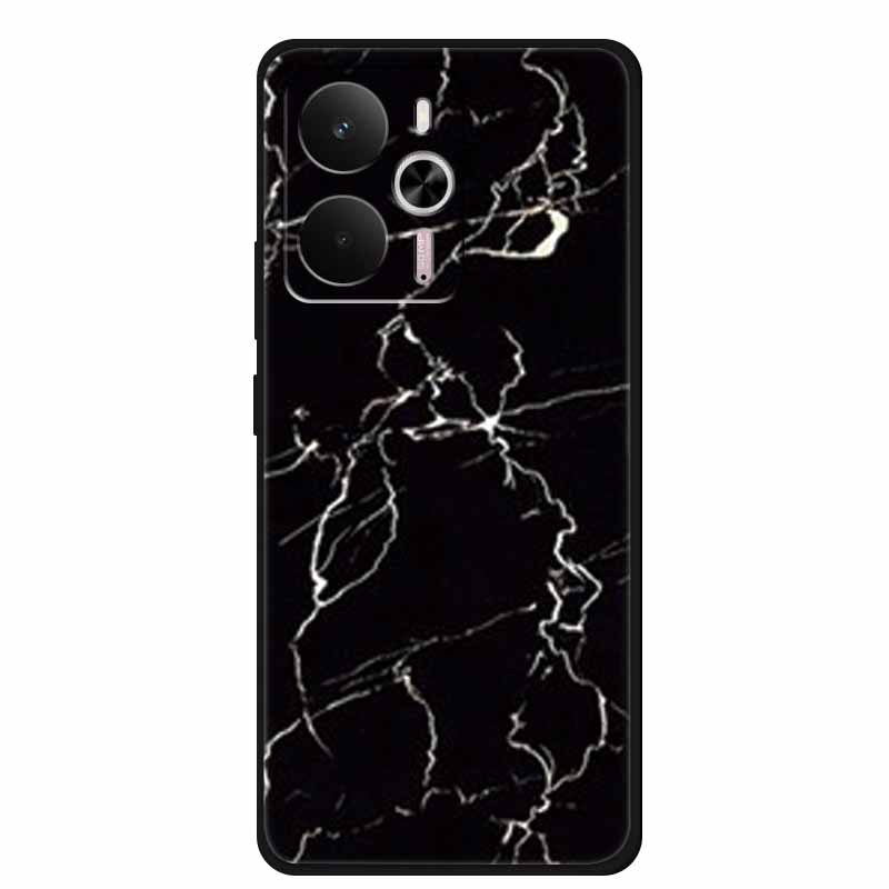 For Realme 14 Case Soft TPU Black Silicone Cover for Realme 14 5G Global RMX5070Soft Case Shockproof Cover RMX5070 Oppo Realme14