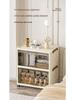 Stackable Flip-Top Clothes Cabinet with Wheels - Large Folding Storage Box with No Assembly Required