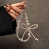 Cute Strawberry Phone Strap With Beads For Girls And Teens